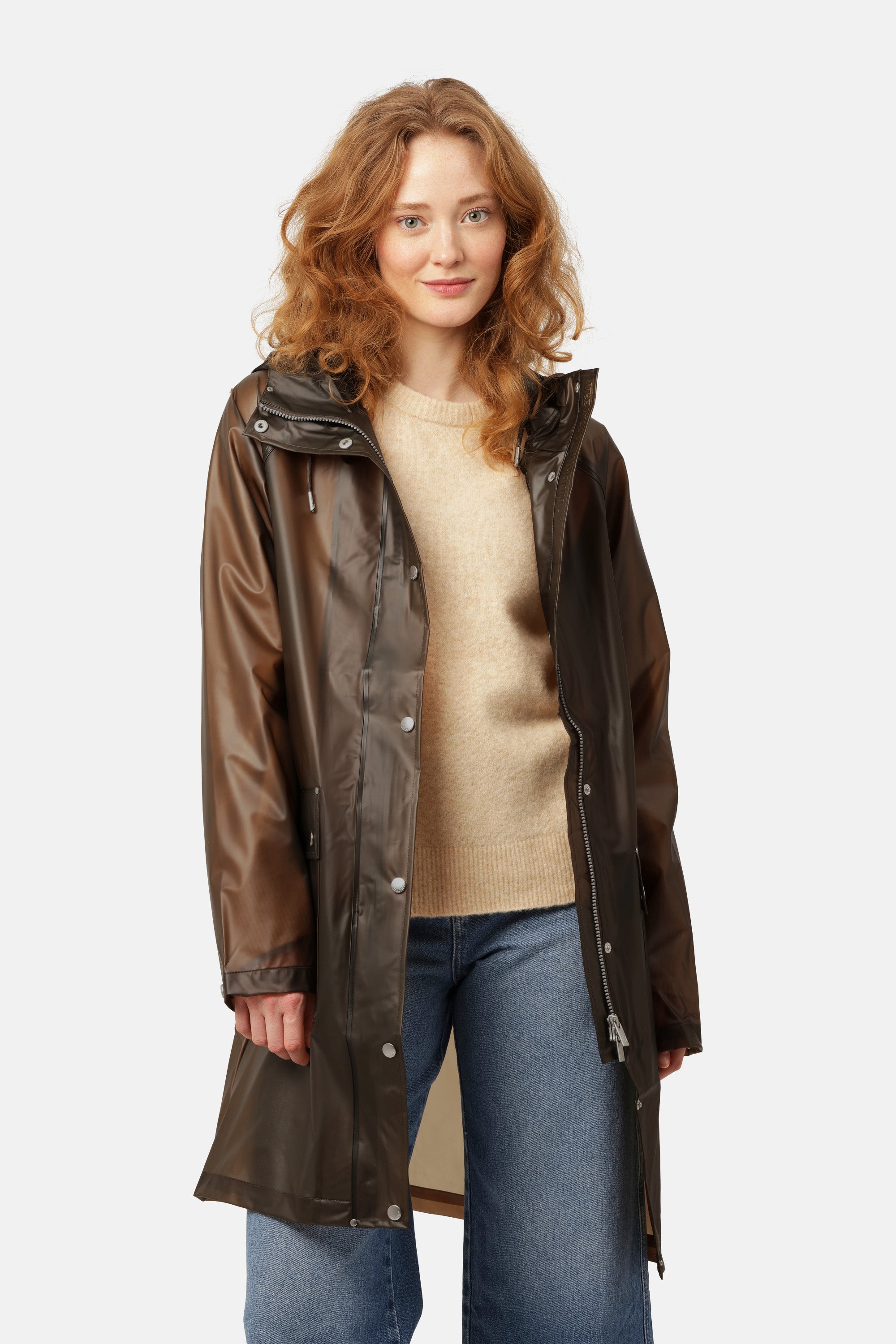 Ilse Jacobsen Hornbæk Rain Regenmantel Raincoat 224 Otter